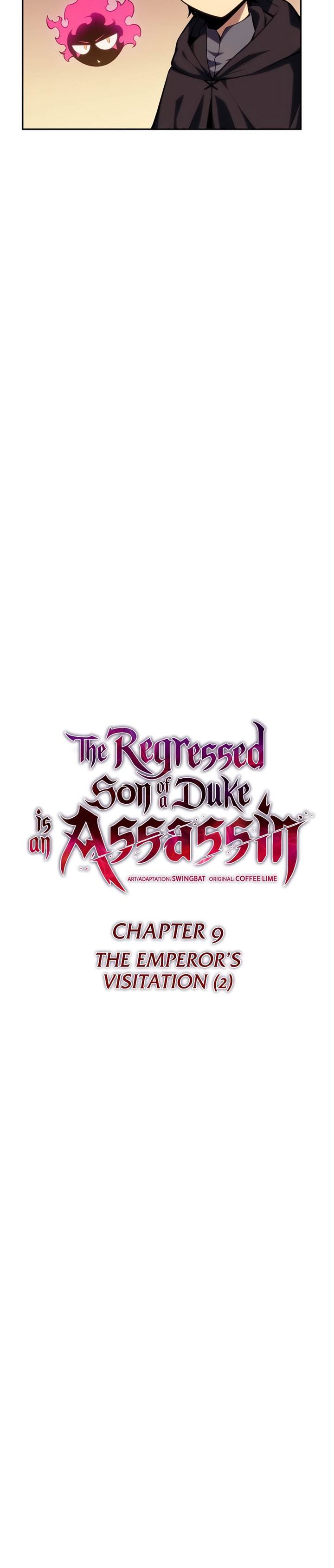 The Regressed Son of a Duke is an Assassin Chap 9 - Next Chap 10
