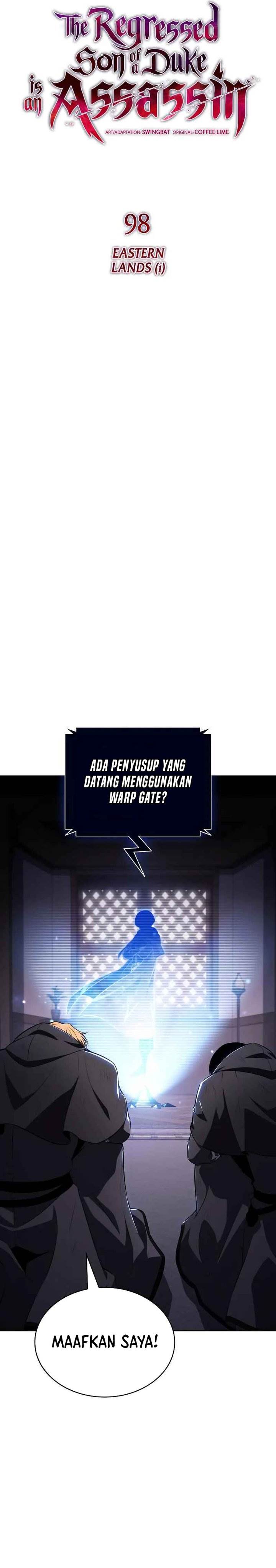 The Regressed Son of a Duke is an Assassin Chap 98 - Next Chap 99