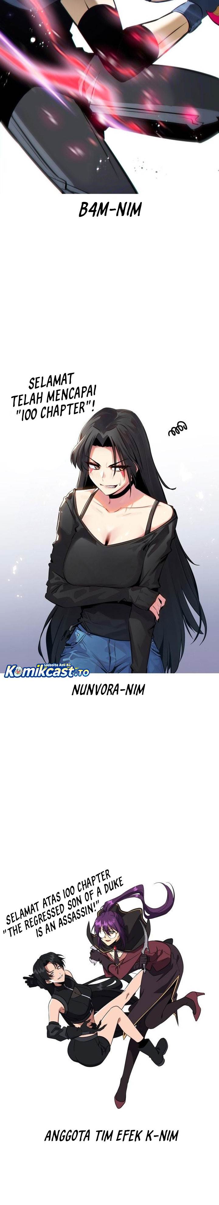 The Regressed Son of a Duke is an Assassin Chap 100 - Next Chap 101