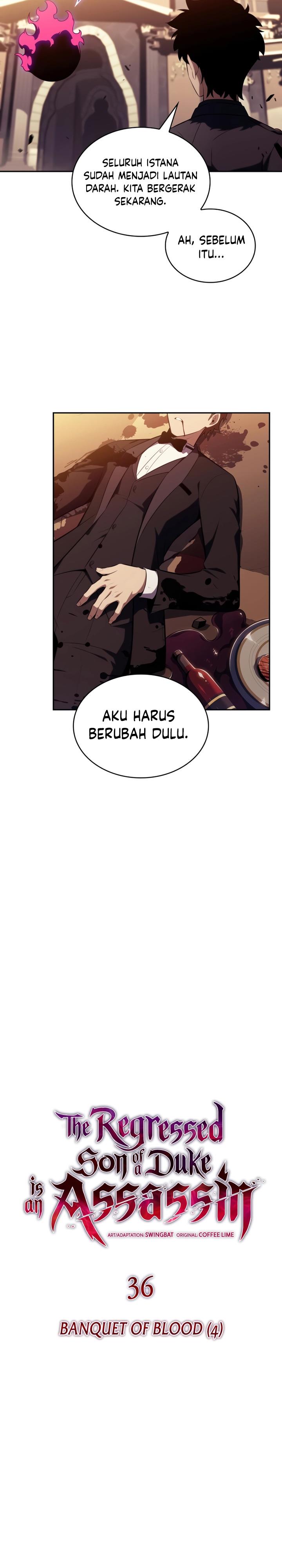 The Regressed Son of a Duke is an Assassin Chap 36 - Next Chap 37