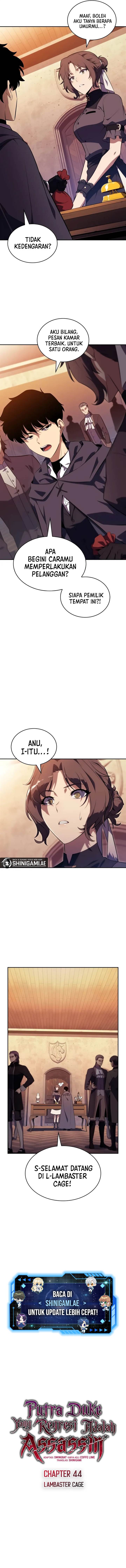 The Regressed Son of a Duke is an Assassin Chap 44 - Next Chap 45