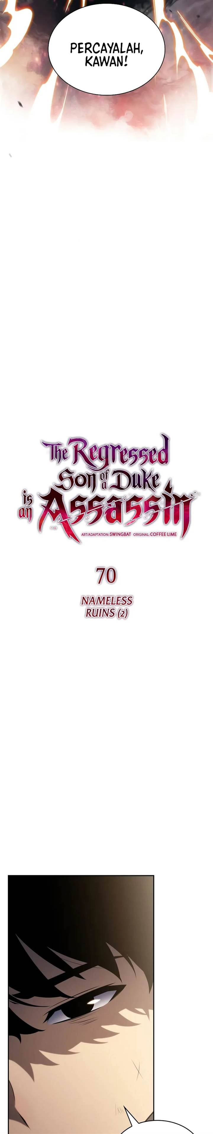 The Regressed Son of a Duke is an Assassin Chap 70 - Next Chap 71
