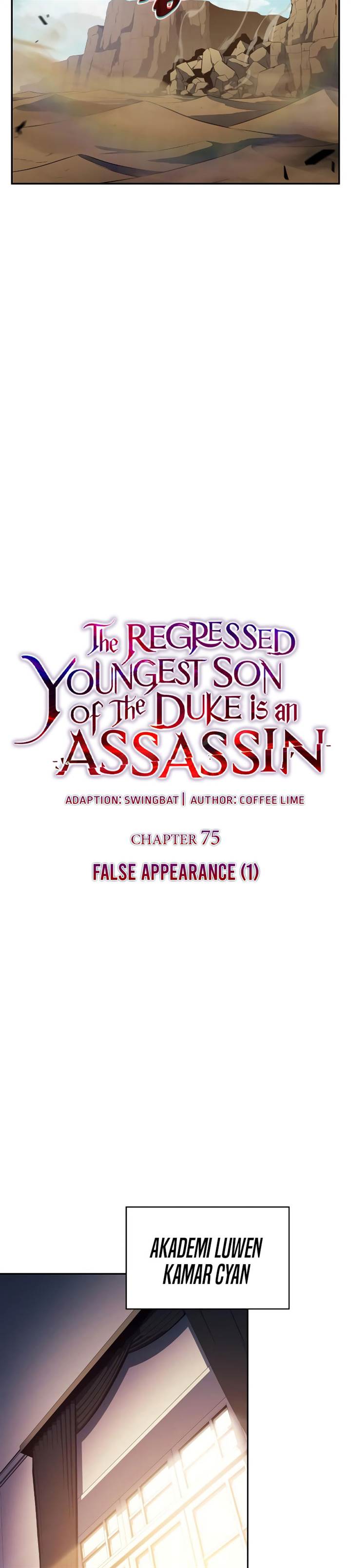 The Regressed Son of a Duke is an Assassin Chap 75 - Next Chap 76