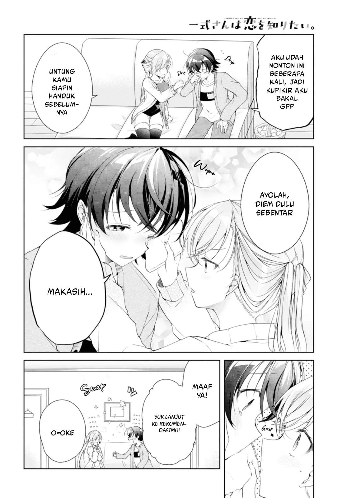 Isshiki-san wa Koi wo shiritai. Chap 35 - Next Chap 36