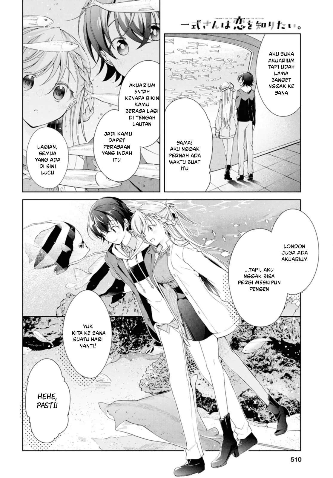 Isshiki-san wa Koi wo shiritai. Chap 36 - Next Chap 37