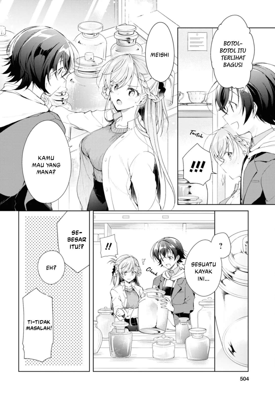 Isshiki-san wa Koi wo shiritai. Chap 36 - Next Chap 37