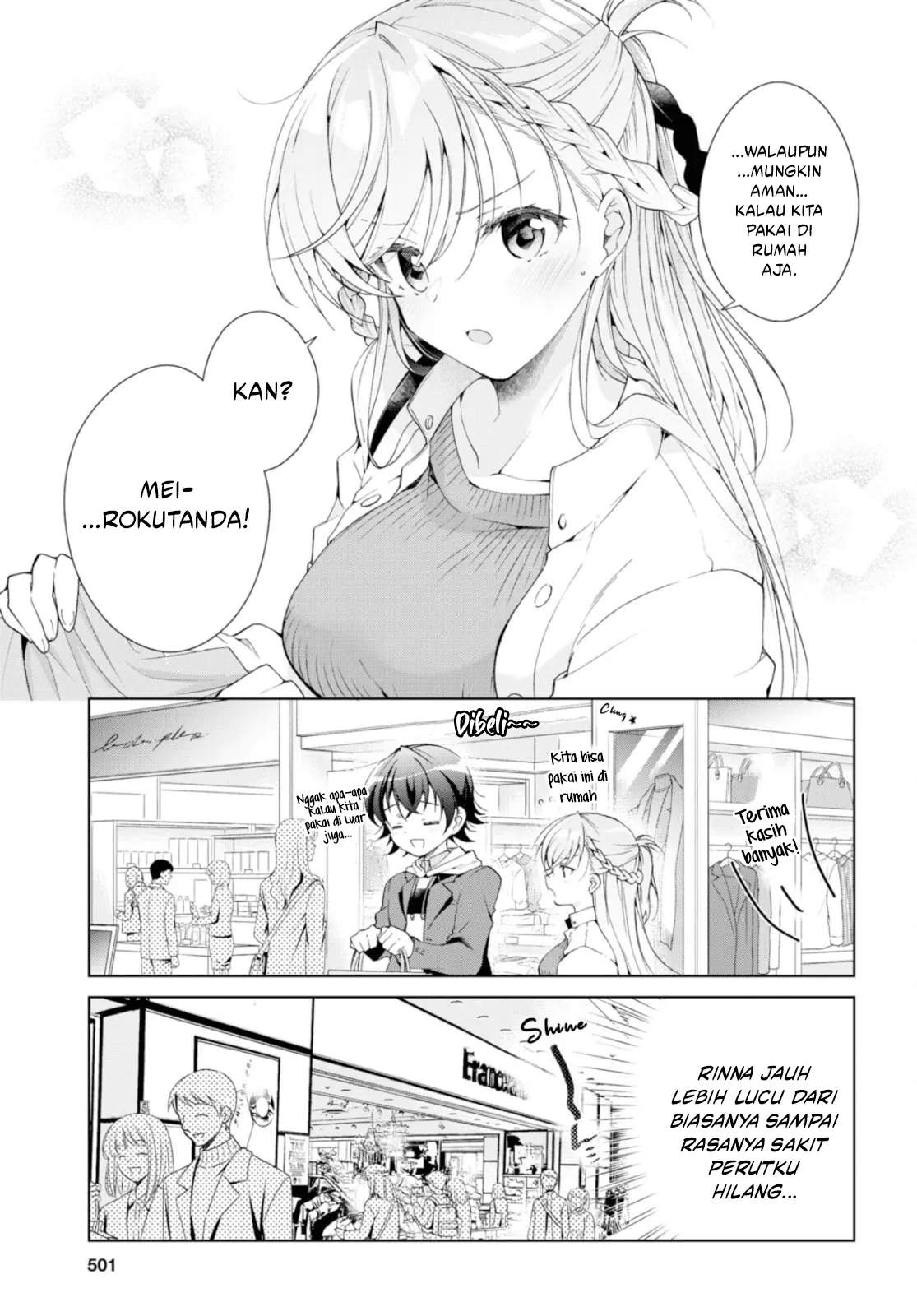 Isshiki-san wa Koi wo shiritai. Chap 36 - Next Chap 37