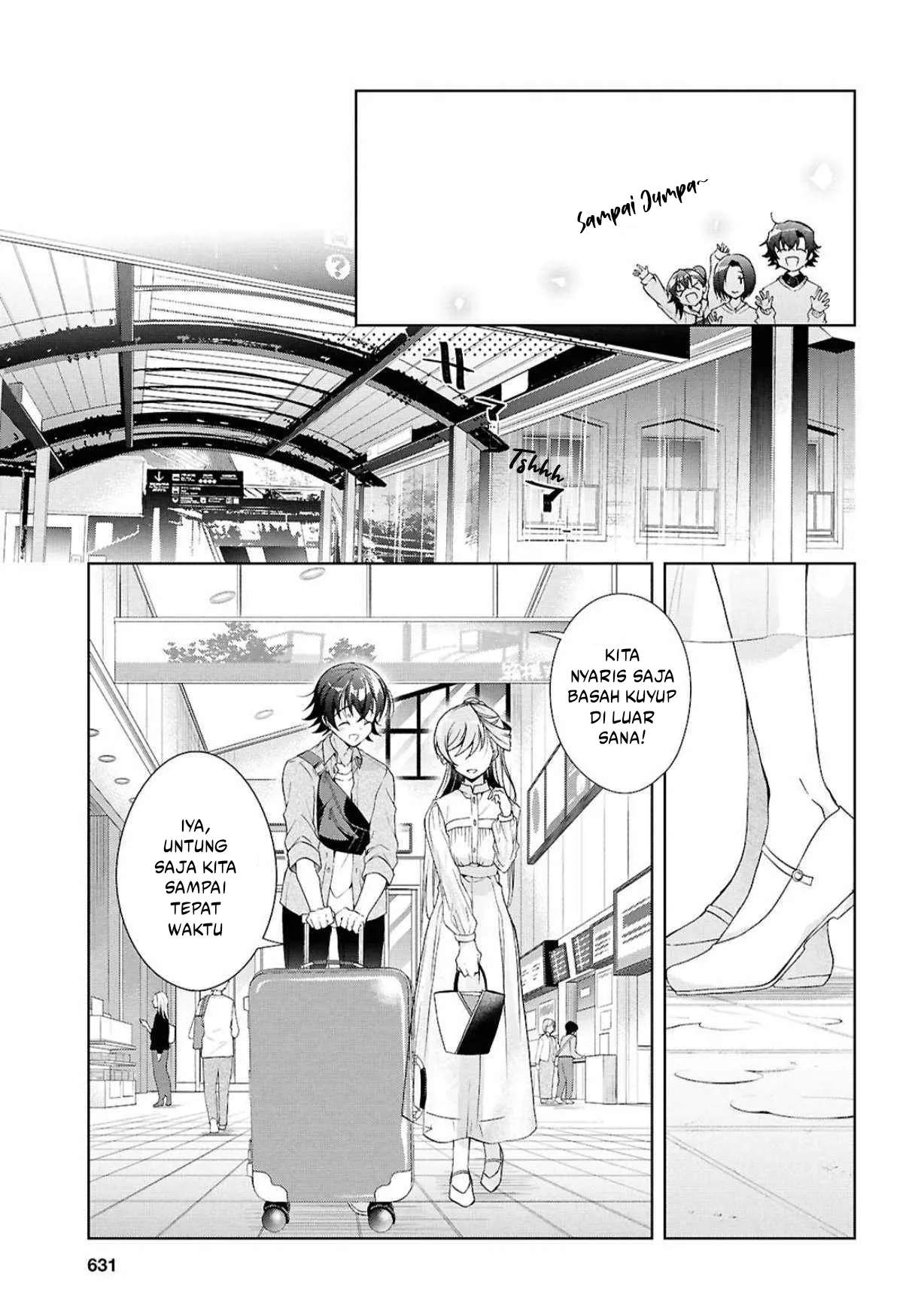 Isshiki-san wa Koi wo shiritai. Chap 39 - Next Chap 40
