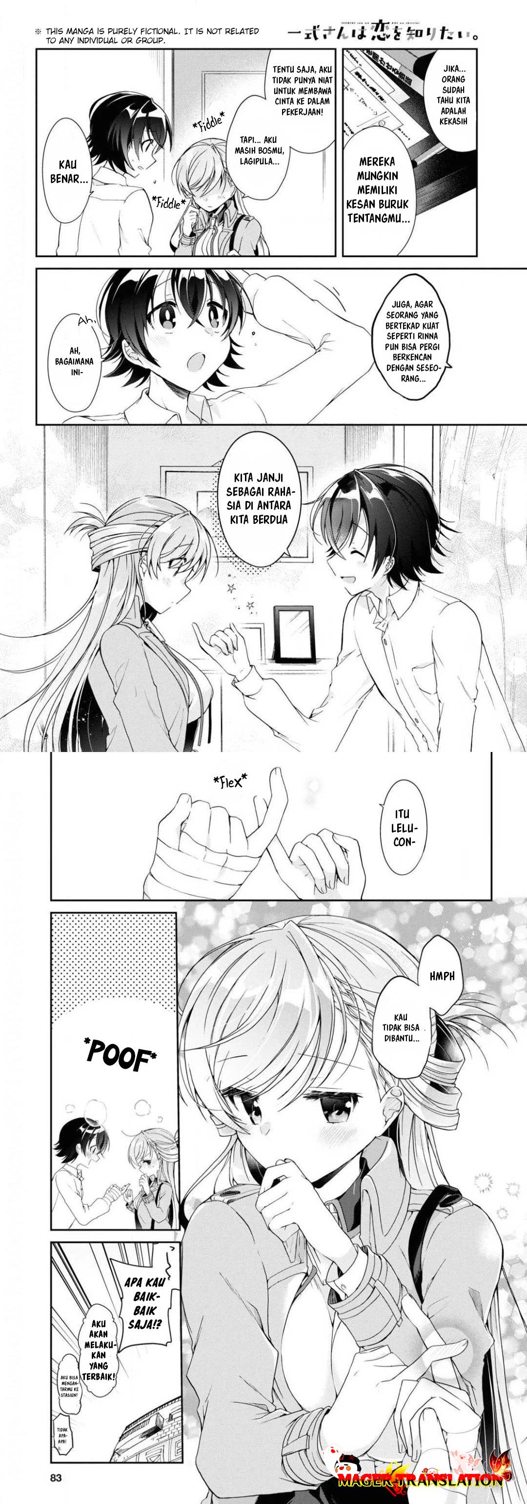 Isshiki-san wa Koi wo shiritai. Chap 4 - Next Chap 5