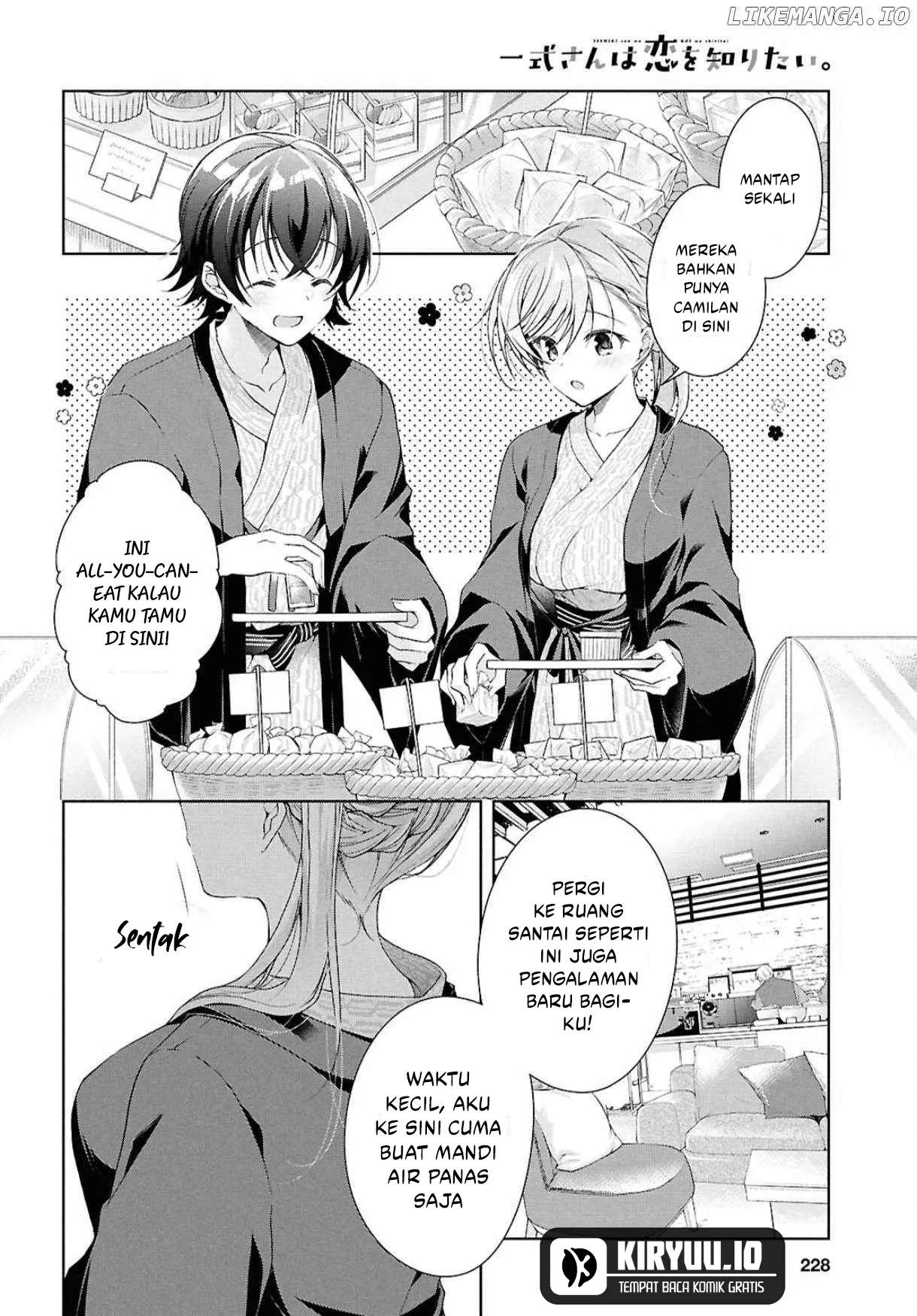 Isshiki-san wa Koi wo shiritai. Chap 40 - Next Chap 41