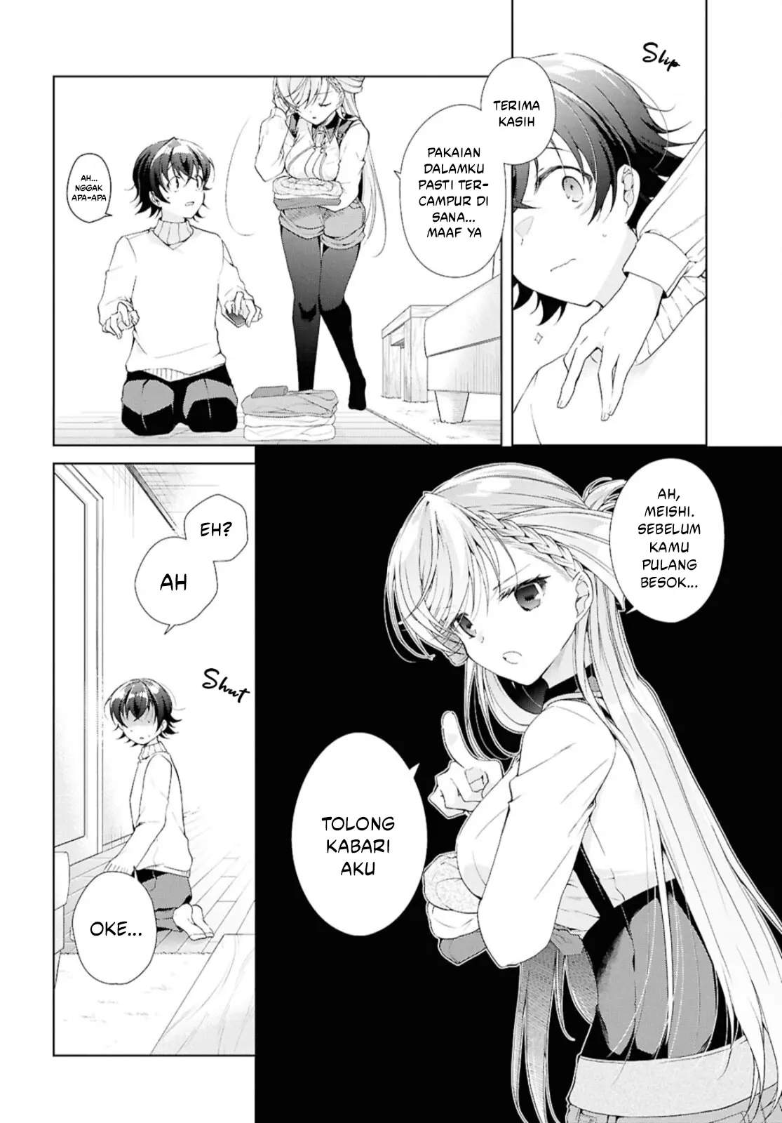 Isshiki-san wa Koi wo shiritai. Chap 44 - Next Chap 45