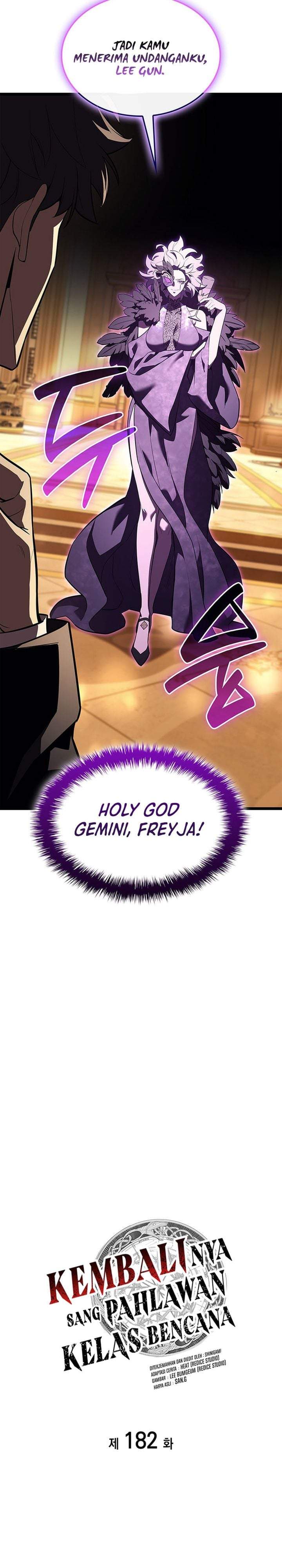 A Disaster-Class Hero Has Returned Chap 182 - Next Chap 183