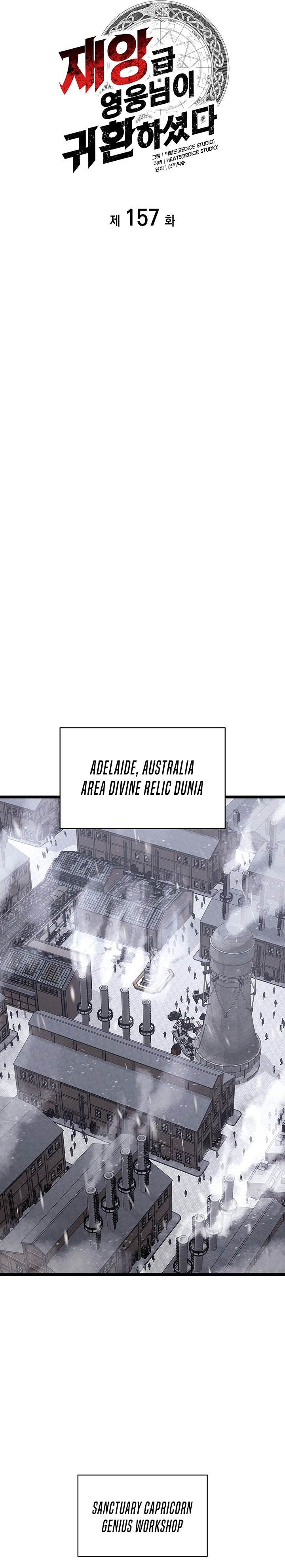 A Disaster-Class Hero Has Returned Chap 157 - Next Chap 158