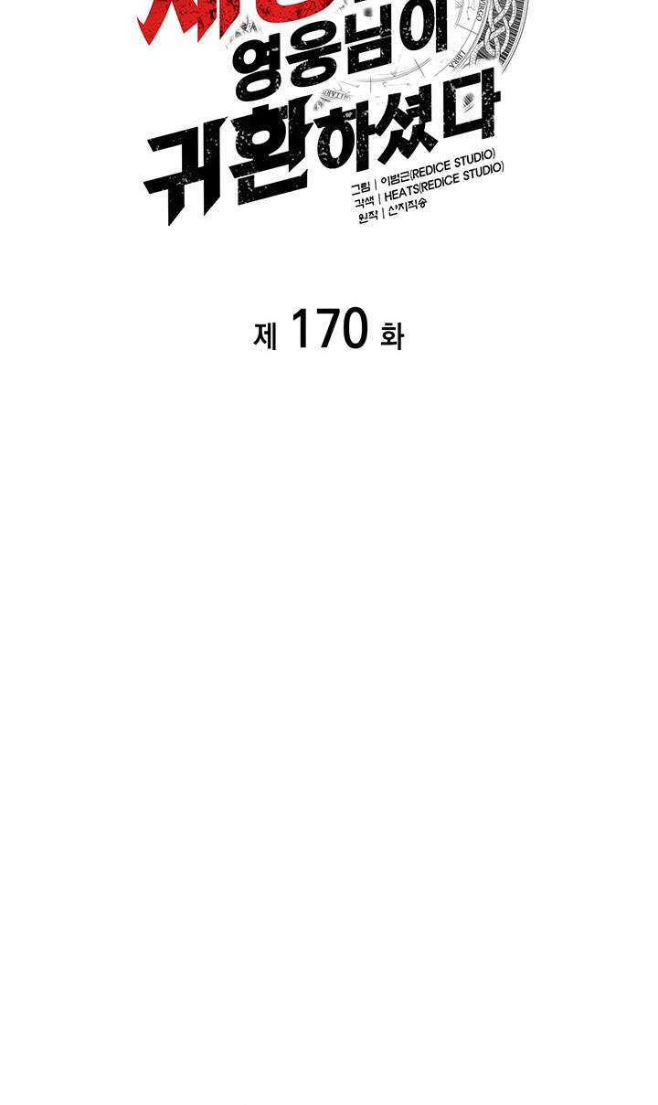 A Disaster-Class Hero Has Returned Chap 170 - Next Chap 171