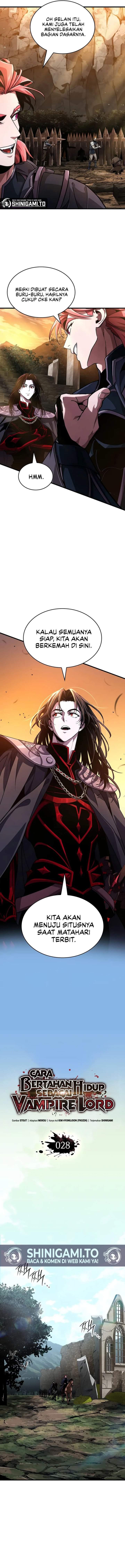How to Live as the Vampire Lord (Crimson Reset) Chap 28 - Next Chap 29