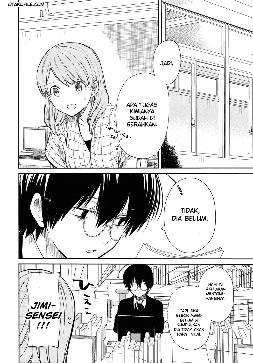1-nen A-gumi no Monster Chap 8 - Next Chap 9