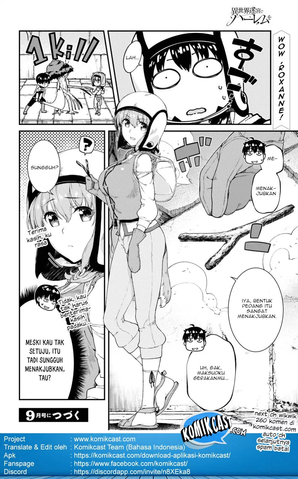 Isekai Meikyuu de Harem o Chap 15 - Next Chap 16