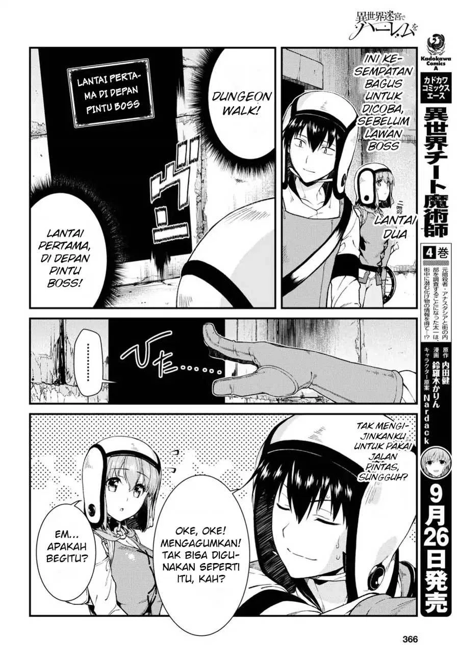 Isekai Meikyuu de Harem o Chap 17 - Next Chap 18