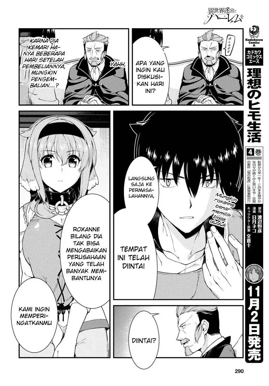 Isekai Meikyuu de Harem o Chap 19 - Next Chap 20