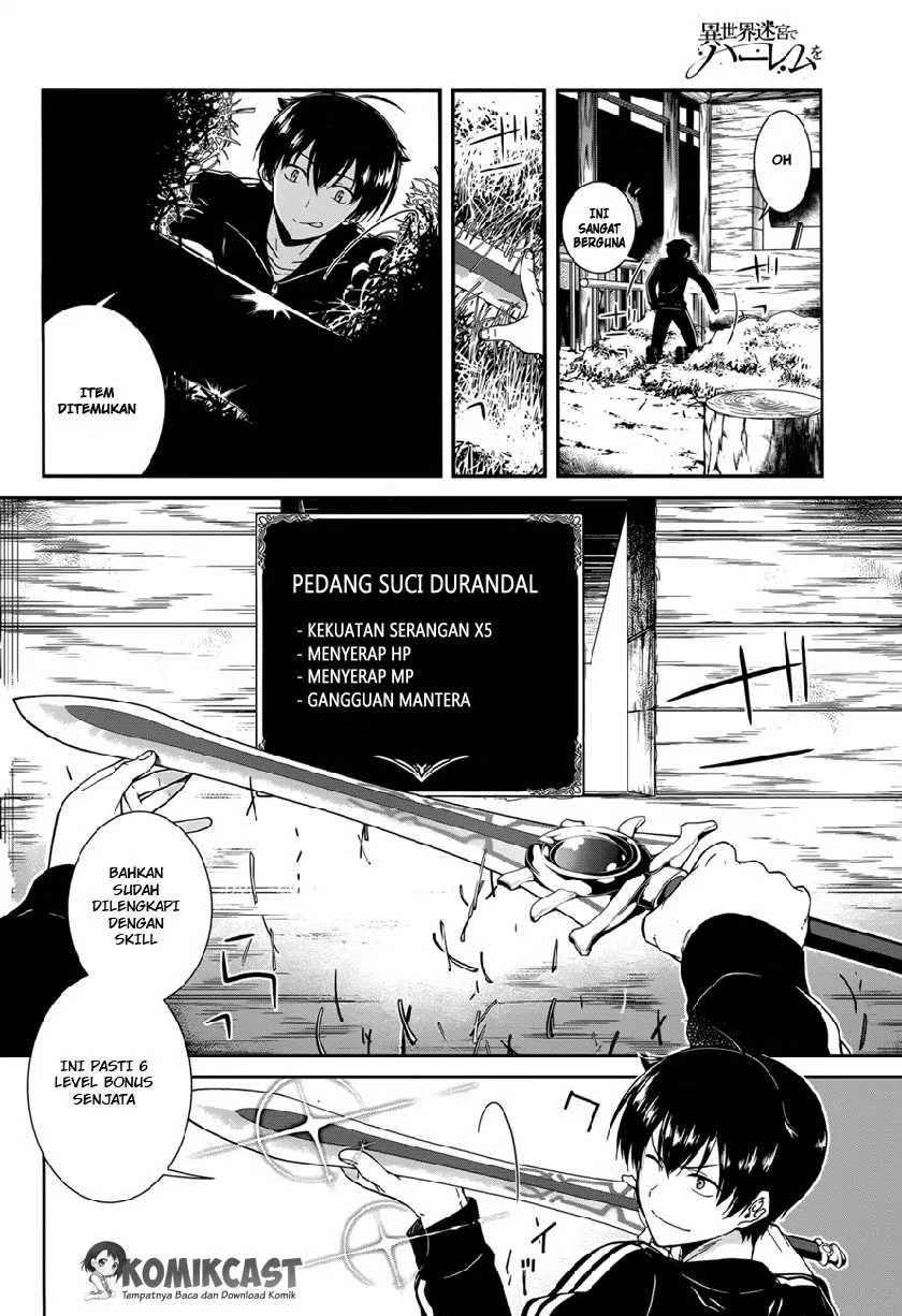 Isekai Meikyuu de Harem o Chap 1 - Next Chap 2