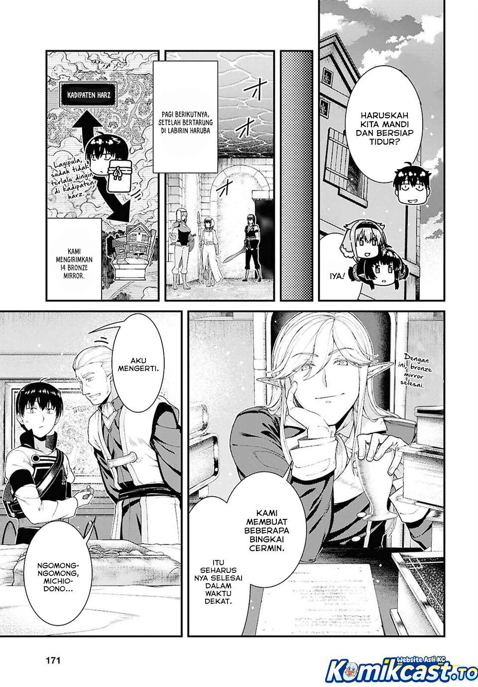 Isekai Meikyuu de Harem o Chap 101 - Next Chap 102