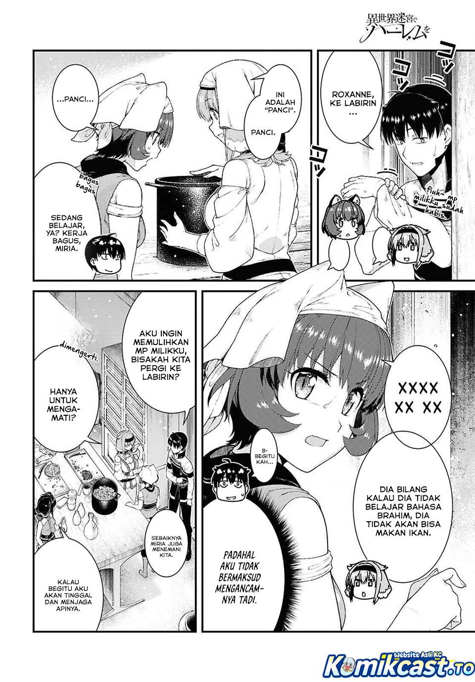 Isekai Meikyuu de Harem o Chap 105 - Next Chap 106