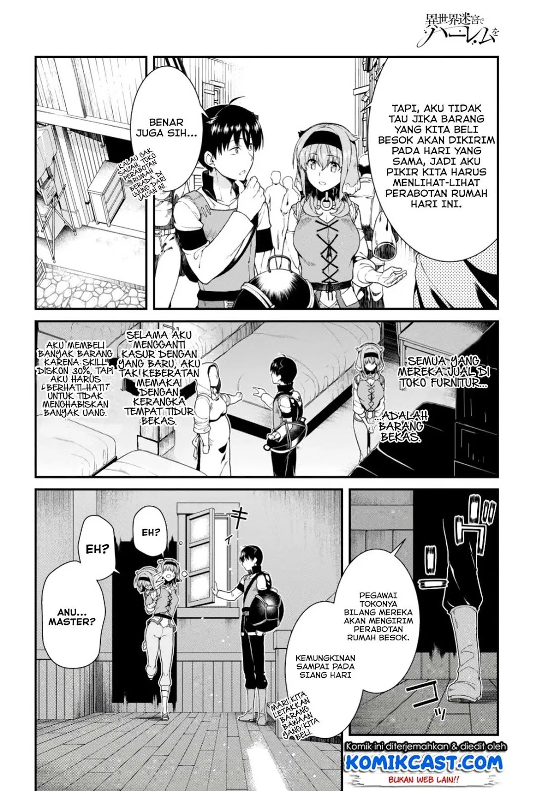 Isekai Meikyuu de Harem o Chap 25 - Next Chap 26