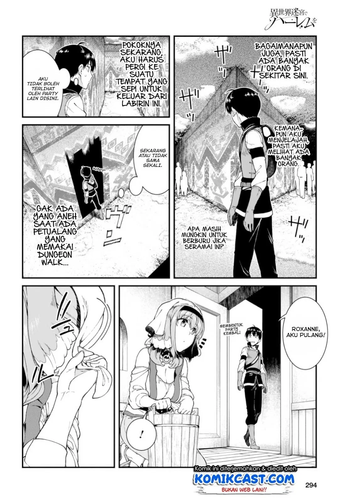 Isekai Meikyuu de Harem o Chap 26 - Next Chap 27