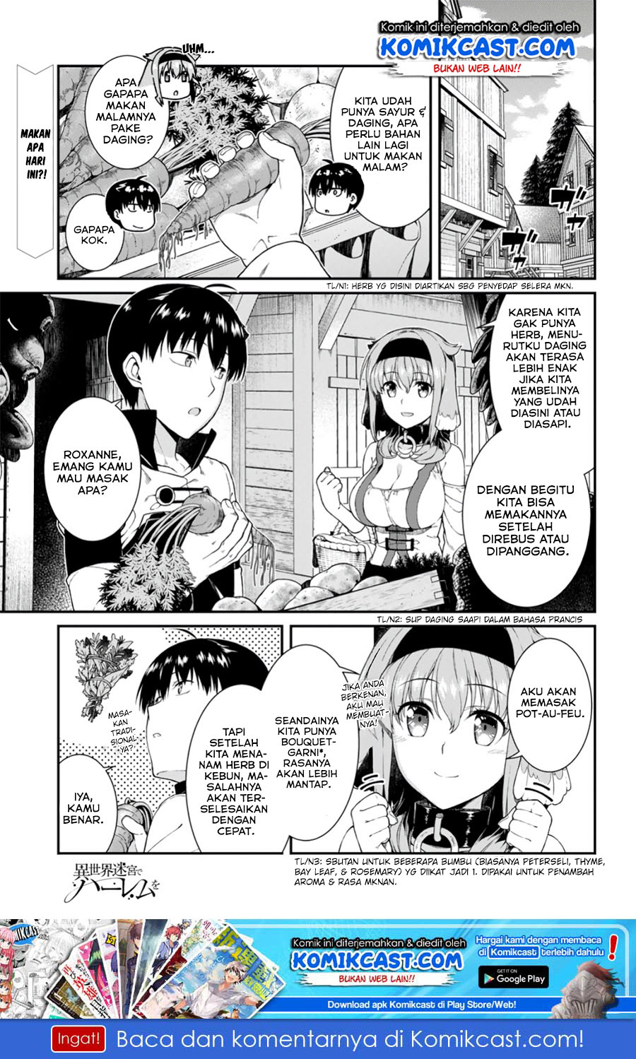 Isekai Meikyuu de Harem o Chap 27 - Next Chap 28