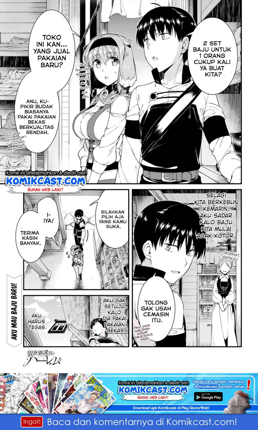 Isekai Meikyuu de Harem o Chap 28 - Next Chap 29