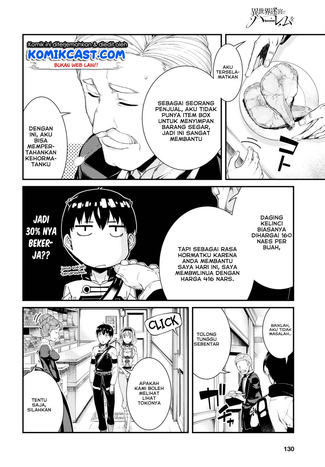 Isekai Meikyuu de Harem o Chap 35 - Next Chap 36