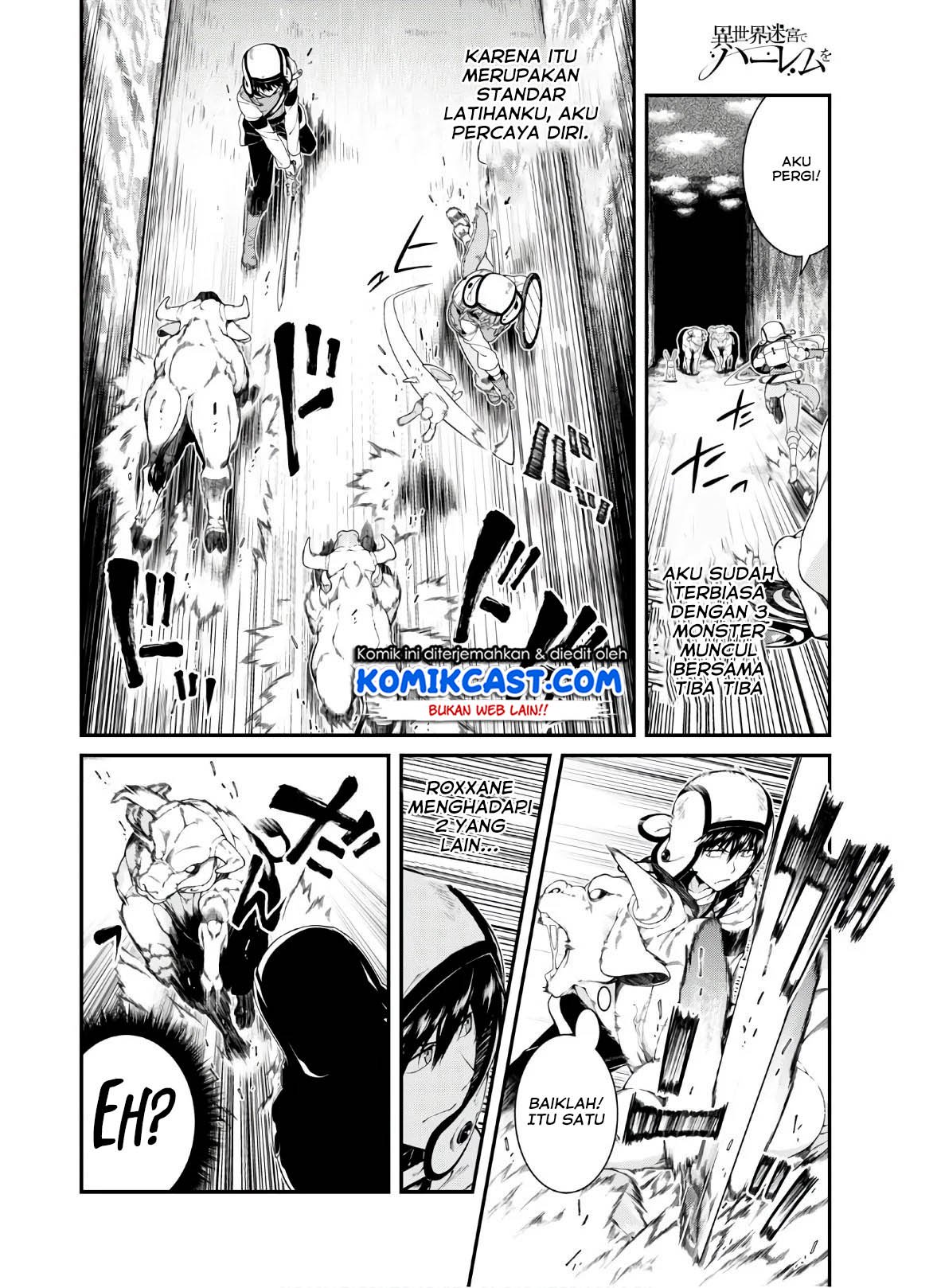 Isekai Meikyuu de Harem o Chap 36 - Next Chap 37