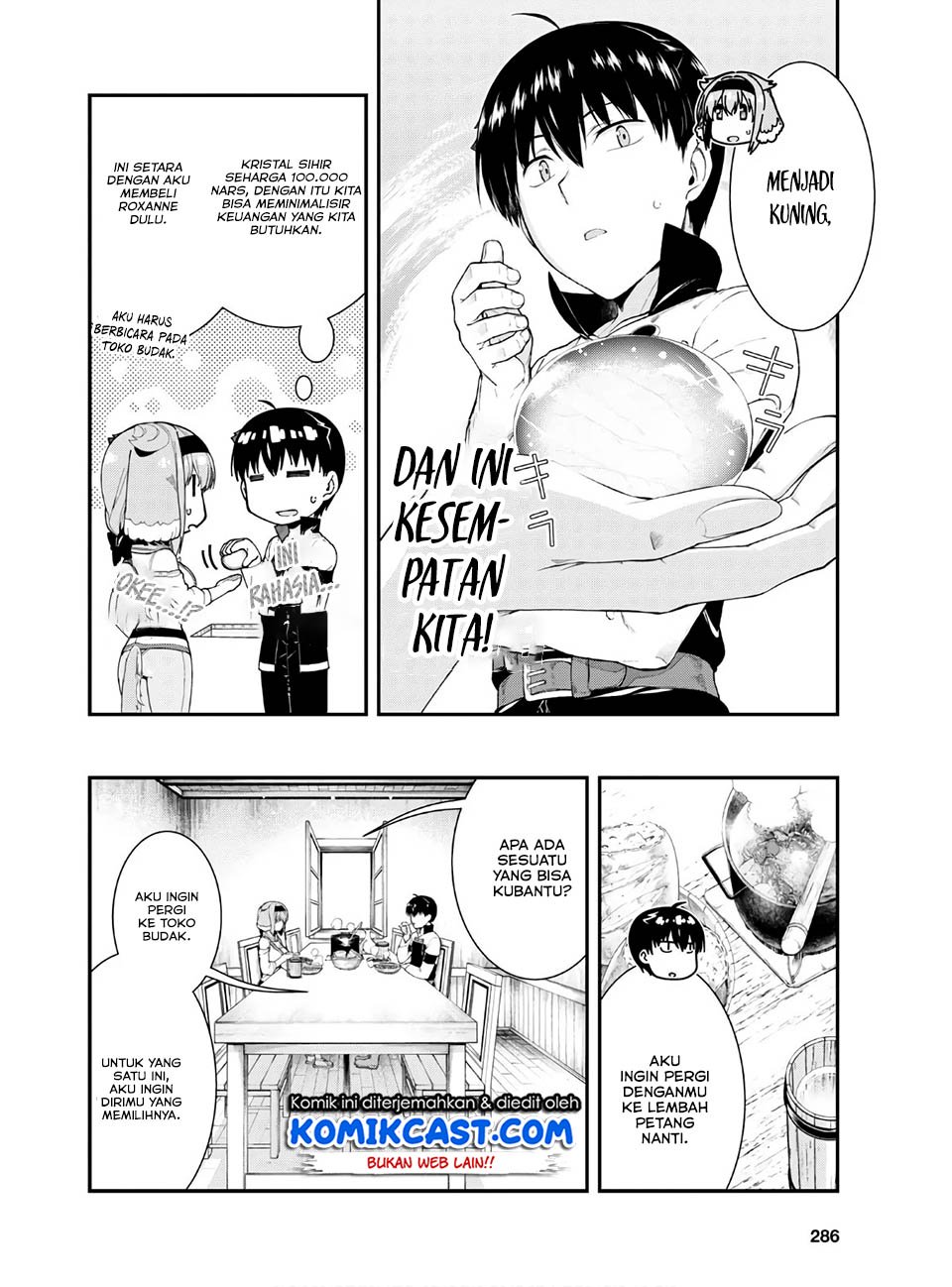 Isekai Meikyuu de Harem o Chap 37 - Next Chap 38