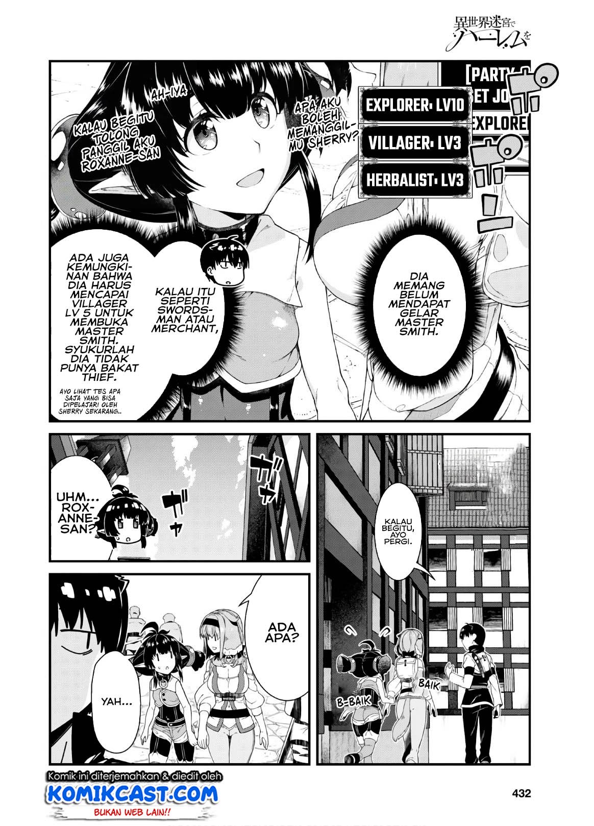 Isekai Meikyuu de Harem o Chap 38 - Next Chap 39