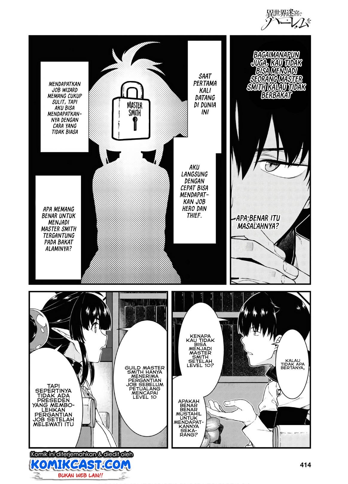 Isekai Meikyuu de Harem o Chap 38 - Next Chap 39