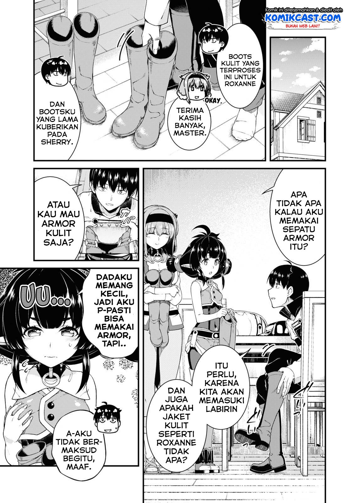 Isekai Meikyuu de Harem o Chap 39 - Next Chap 40