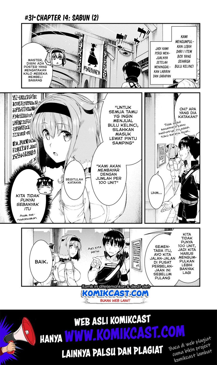 Isekai Meikyuu de Harem o Chap 31 - Next Chap 32