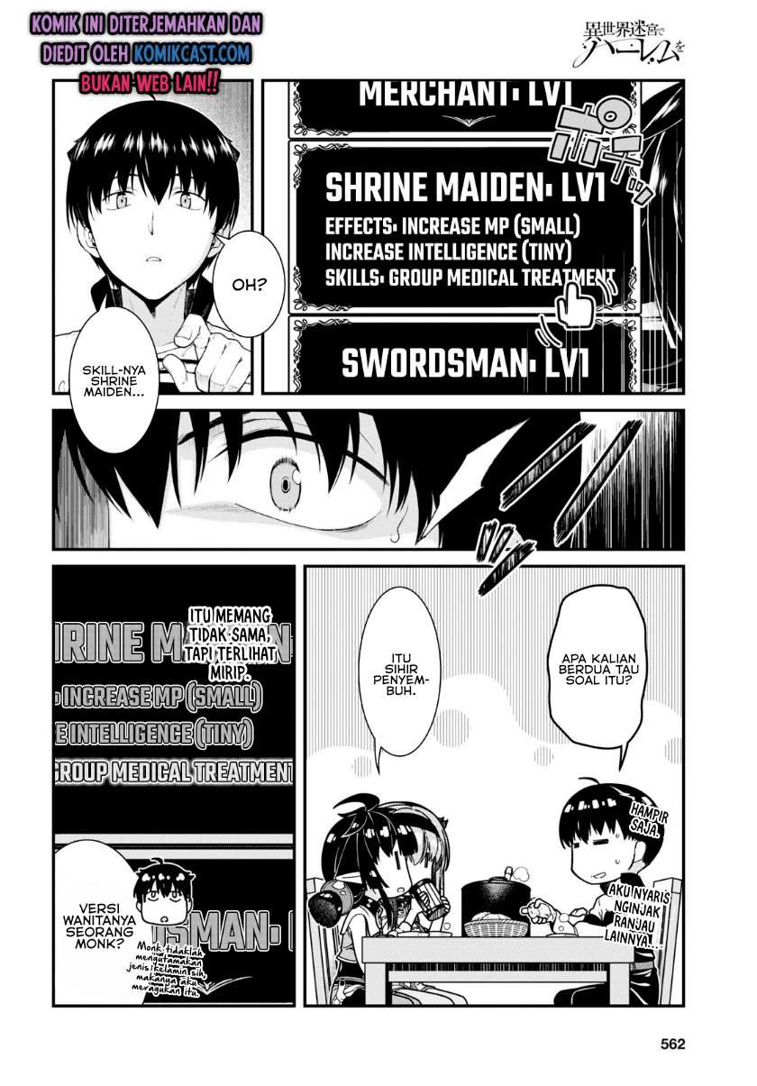 Isekai Meikyuu de Harem o Chap 47 - Next Chap 48