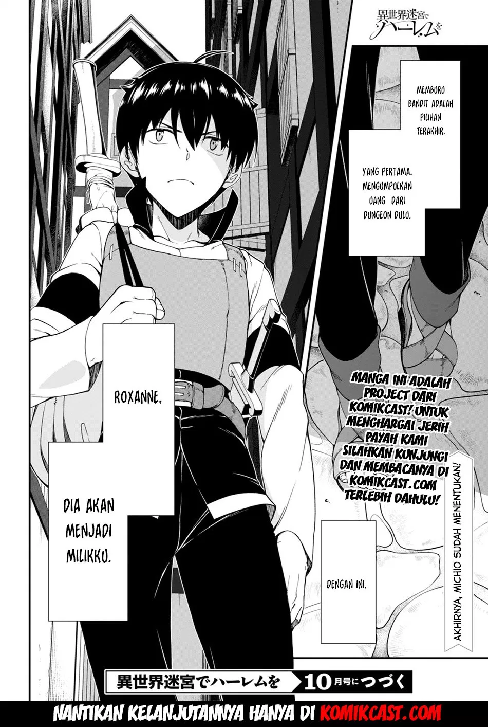 Isekai Meikyuu de Harem o Chap 4 - Next Chap 5