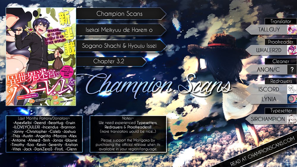 Isekai Meikyuu de Harem o Chap 4 - Next Chap 5