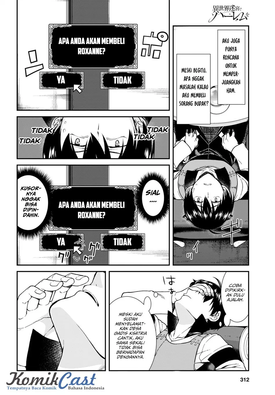 Isekai Meikyuu de Harem o Chap 4 - Next Chap 5