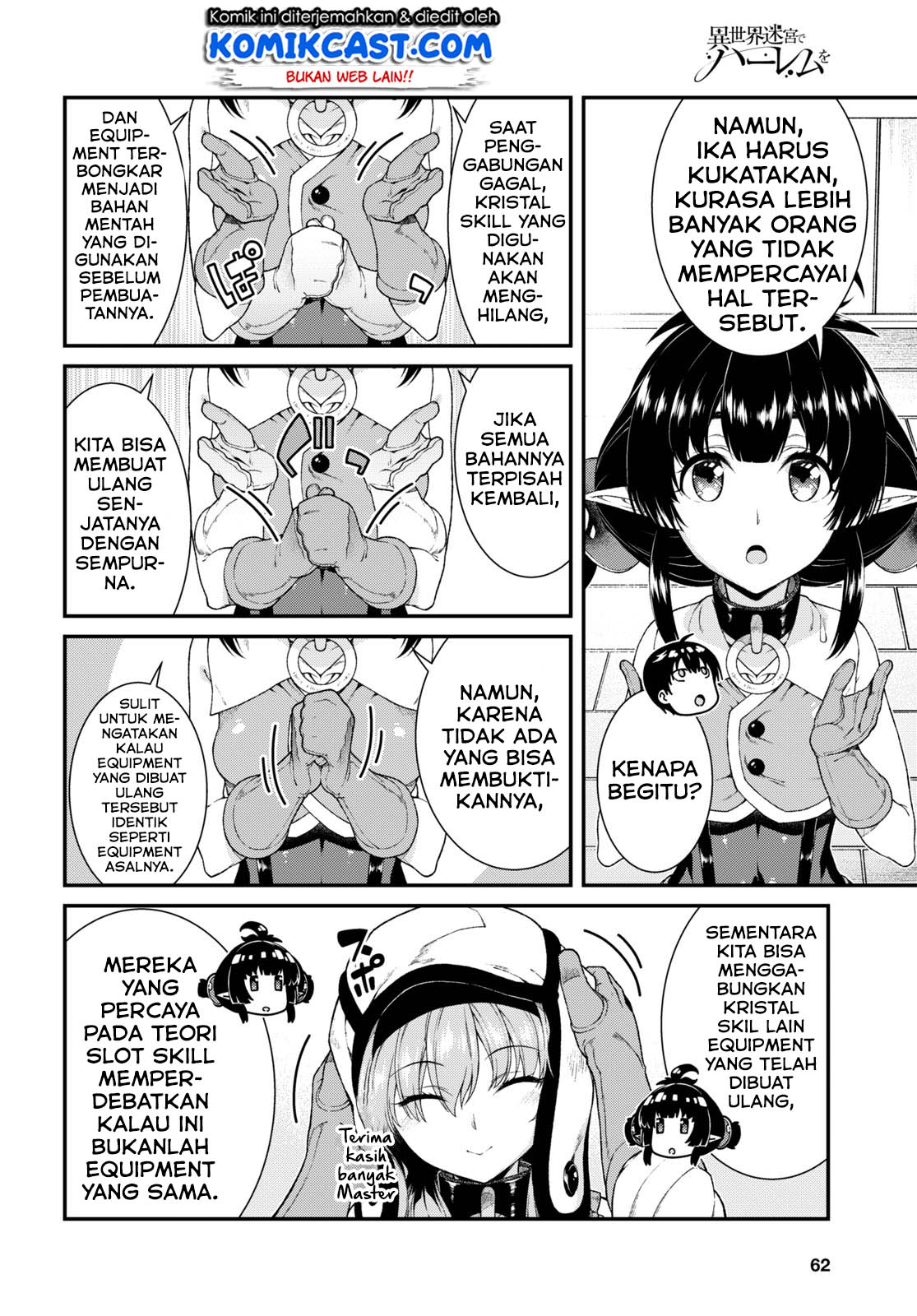 Isekai Meikyuu de Harem o Chap 40 - Next Chap 41