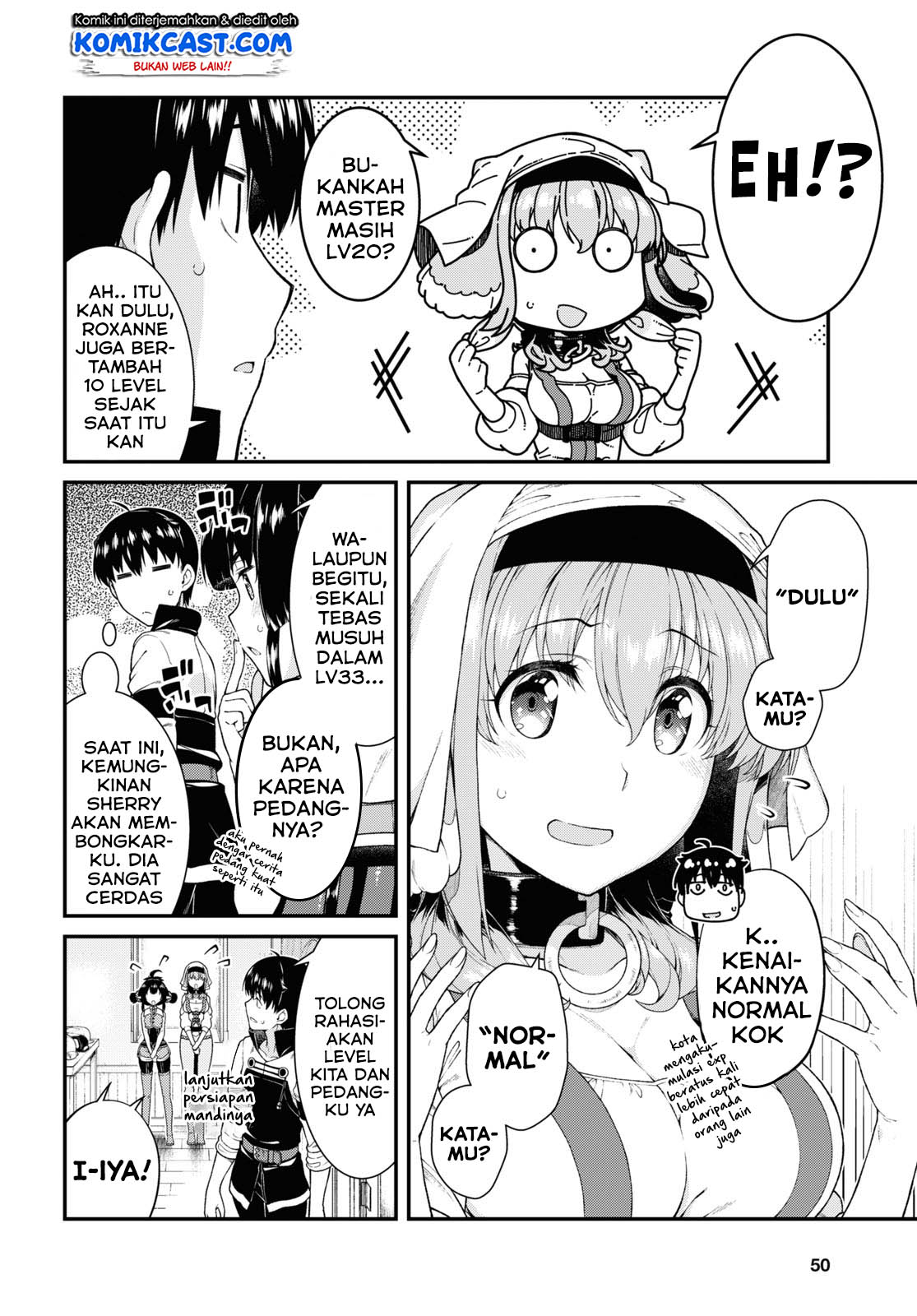 Isekai Meikyuu de Harem o Chap 41 - Next Chap 42