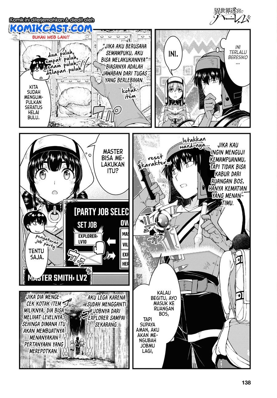 Isekai Meikyuu de Harem o Chap 55 - Next Chap 56