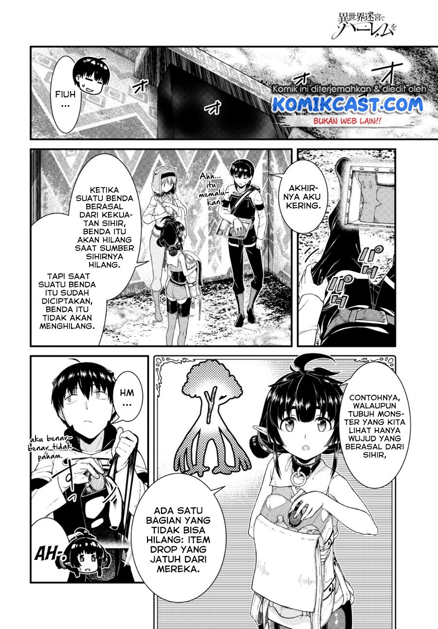 Isekai Meikyuu de Harem o Chap 56 - Next Chap 57
