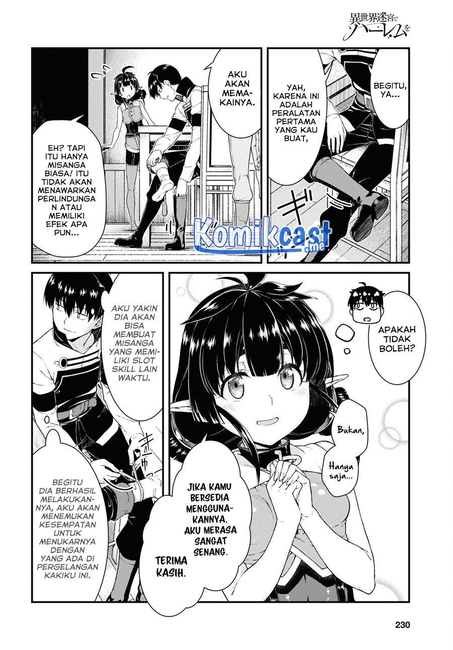 Isekai Meikyuu de Harem o Chap 59 - Next Chap 60