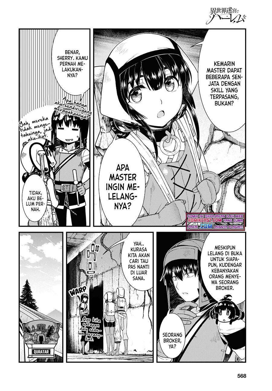 Isekai Meikyuu de Harem o Chap 52 - Next Chap 53