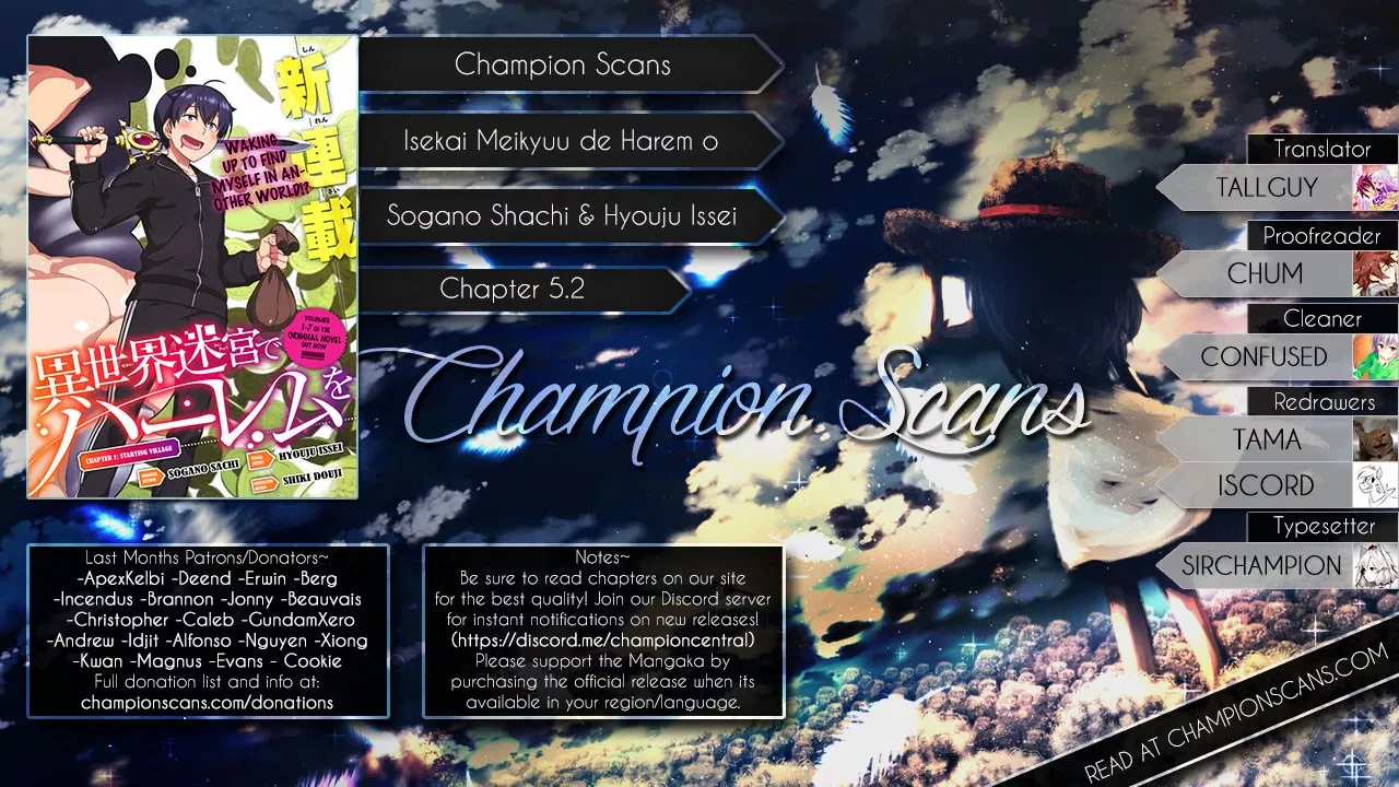 Isekai Meikyuu de Harem o Chap 8 - Next Chap 9