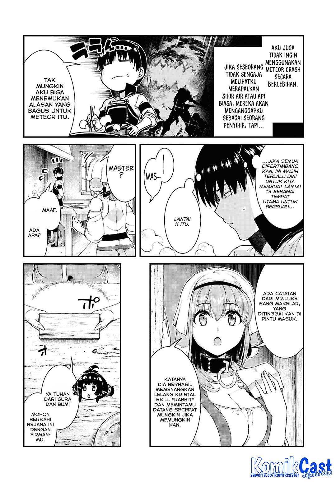 Isekai Meikyuu de Harem o Chap 91 - Next Chap 92