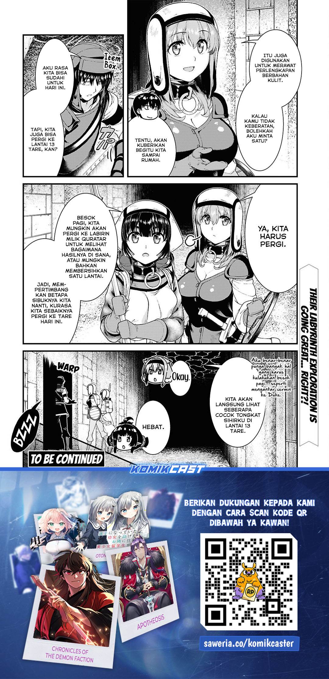 Isekai Meikyuu de Harem o Chap 94 - Next Chap 95